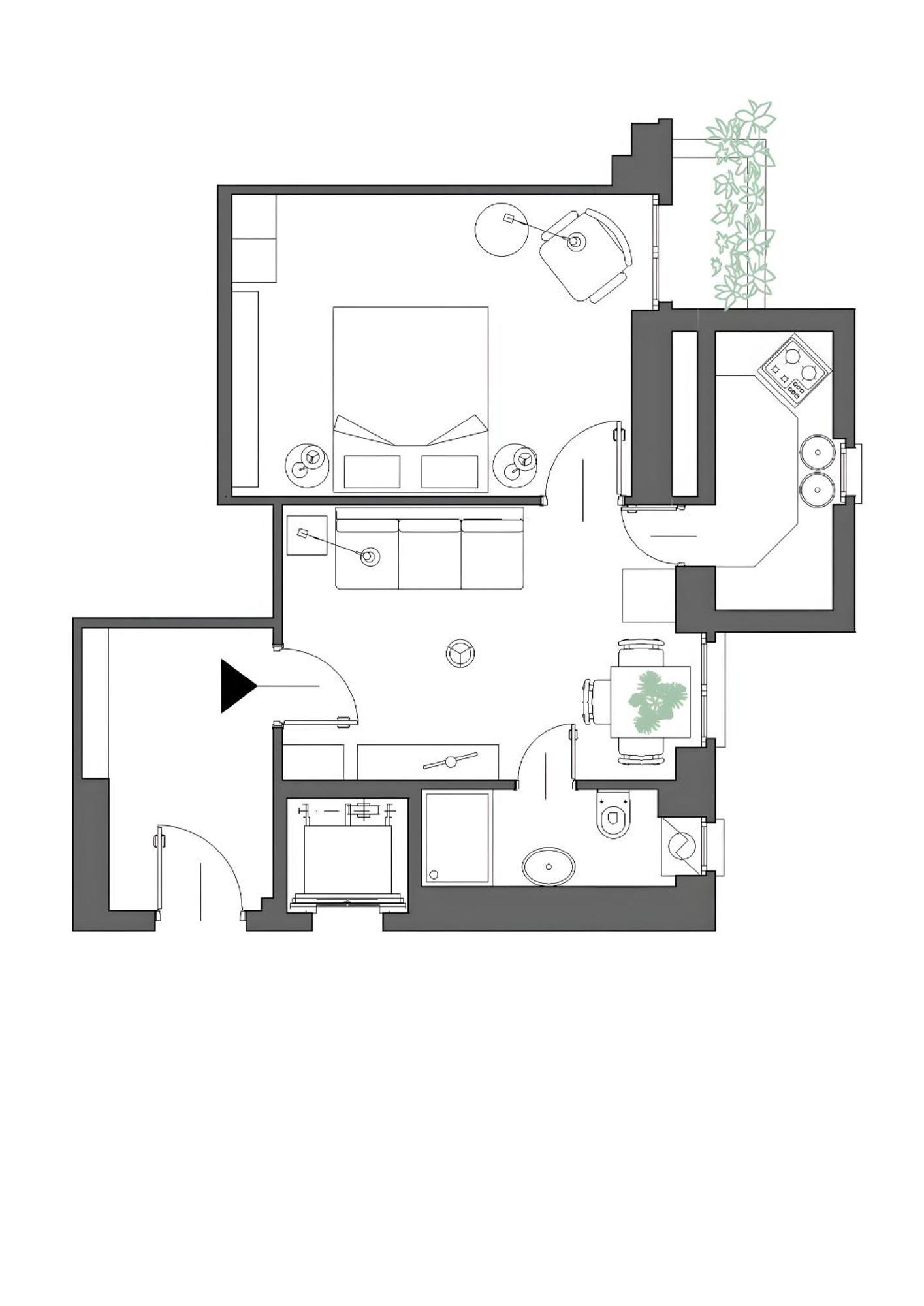 Appartement Comfy And Quiet, Great Location